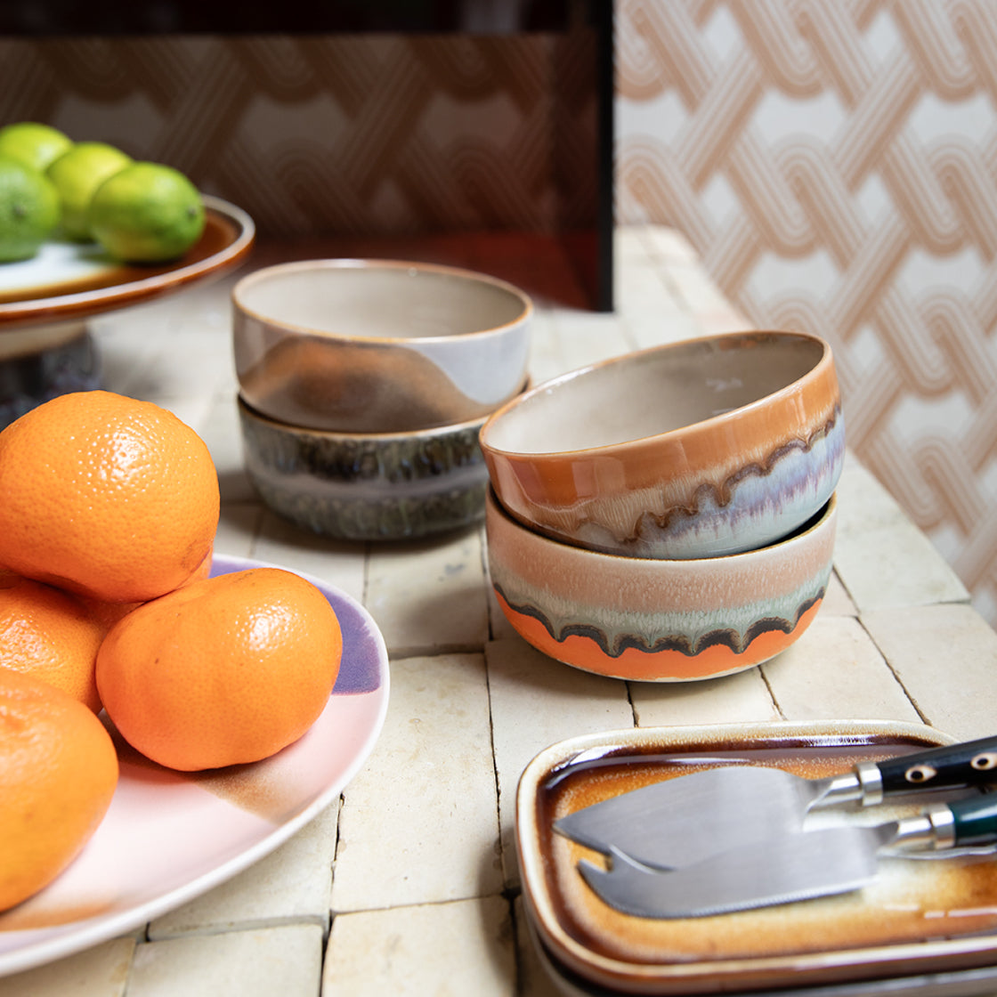 70´s Keramikk Dessertskål Ash - By HK Living