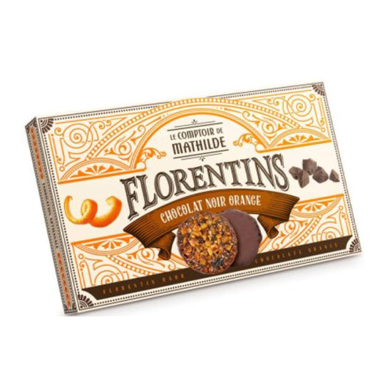 Florentine Dark Chocolate and Orange 100G - By Florentins
