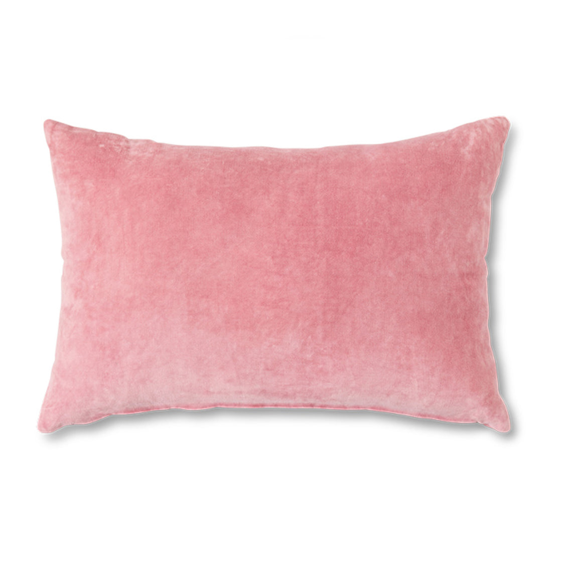 Fløyelspute Rosa 60x40 - By HK Living i myk fløyel med dempet rosa tone og enkel, elegant design for hjemmet.