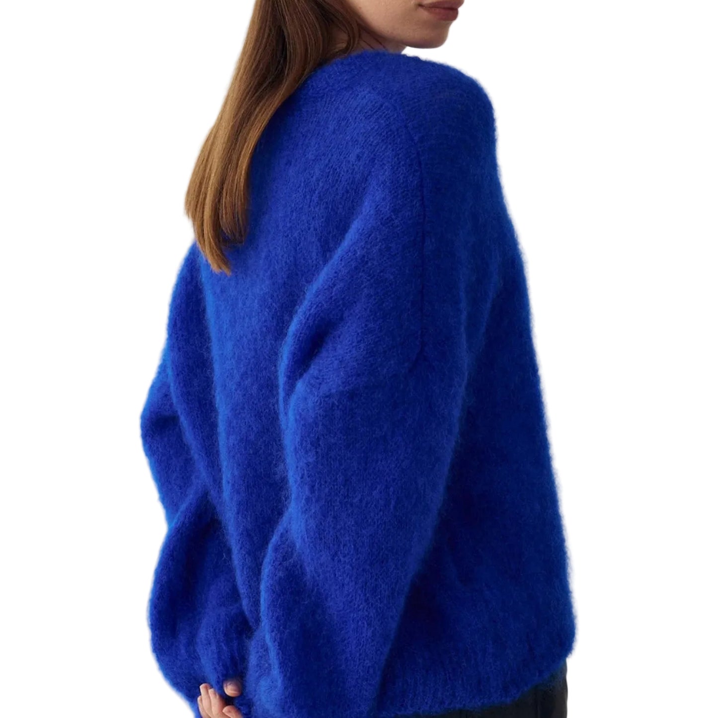Genser Laia Knit Electric Blue - By Noella
