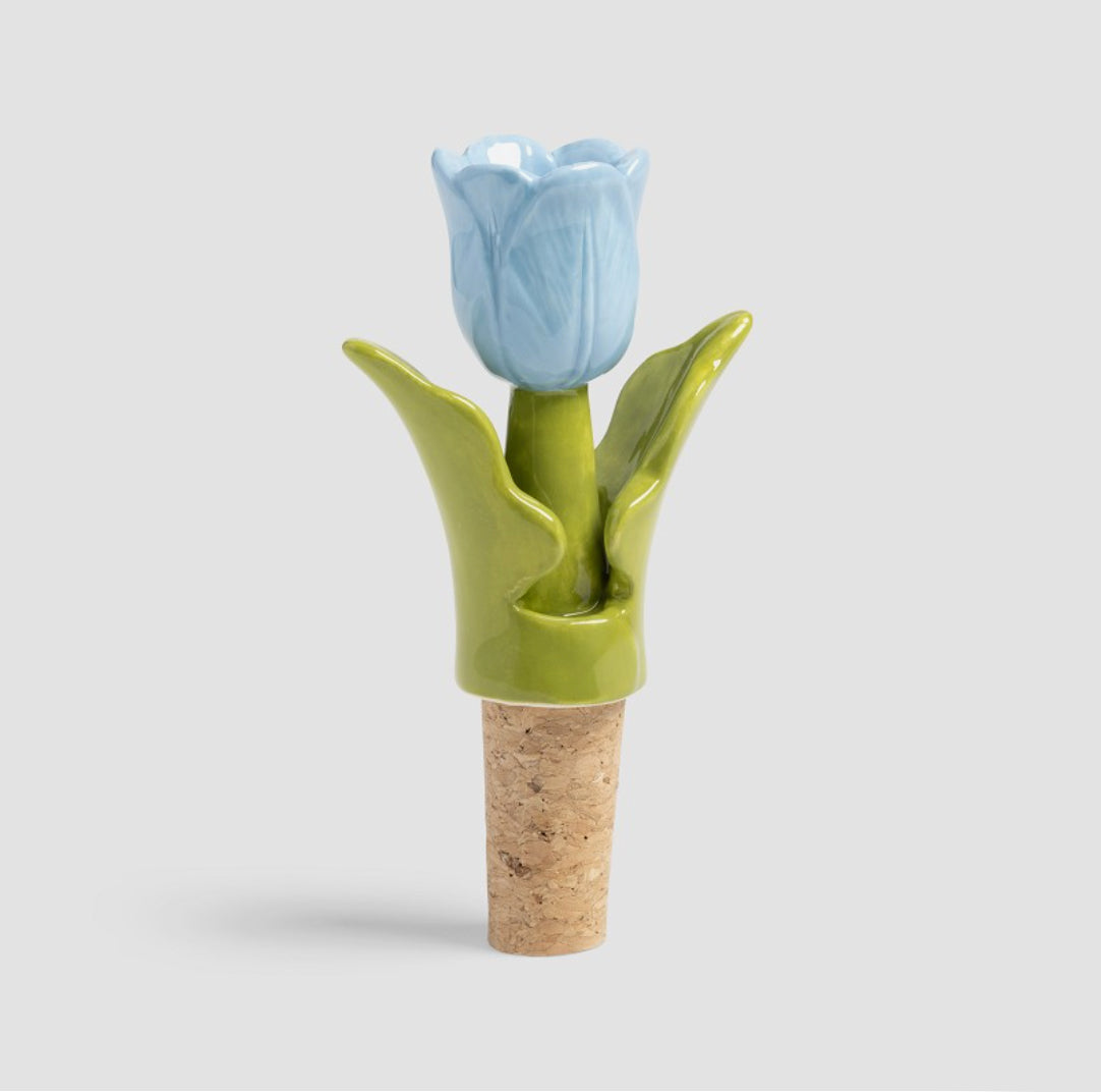 Flaskepropp Tulipan Lys Blå - By &Klevering