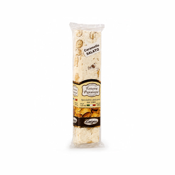 Dolciaria Luigia Nougat Salty Caramel 100g - By Dolciaria Luigia