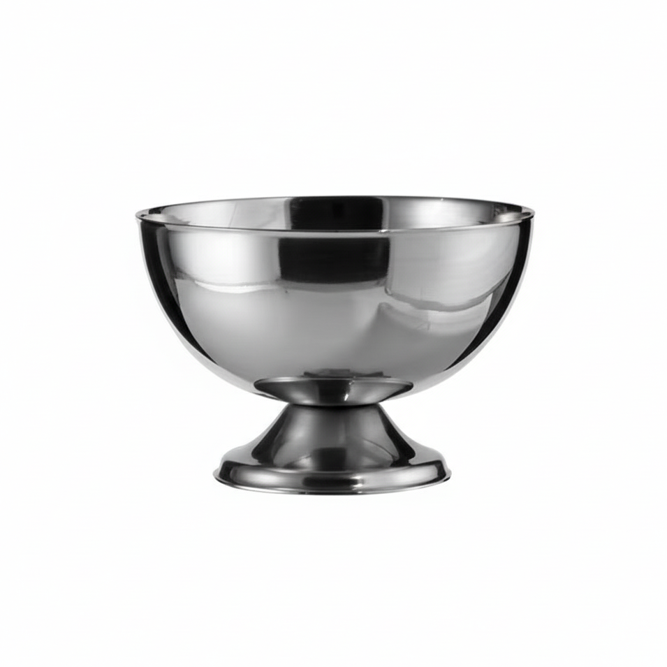 Dessert skål i stål - by Heim design