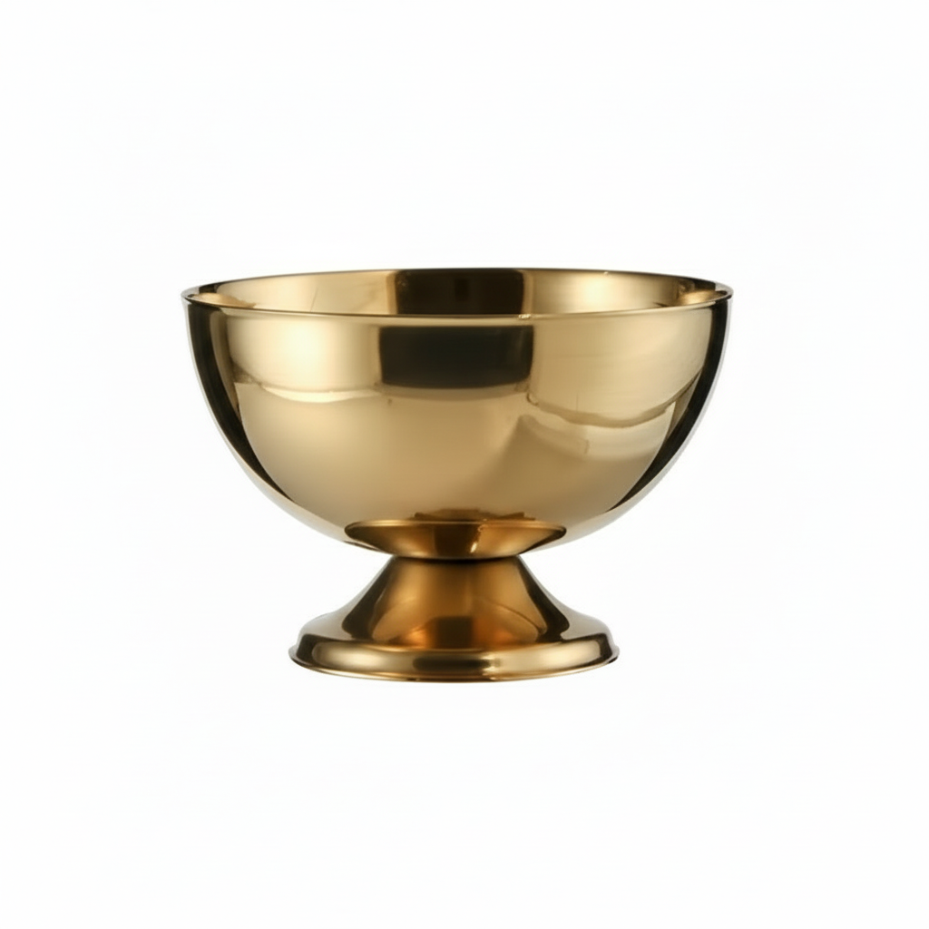 Dessert skål i stål - by Heim design