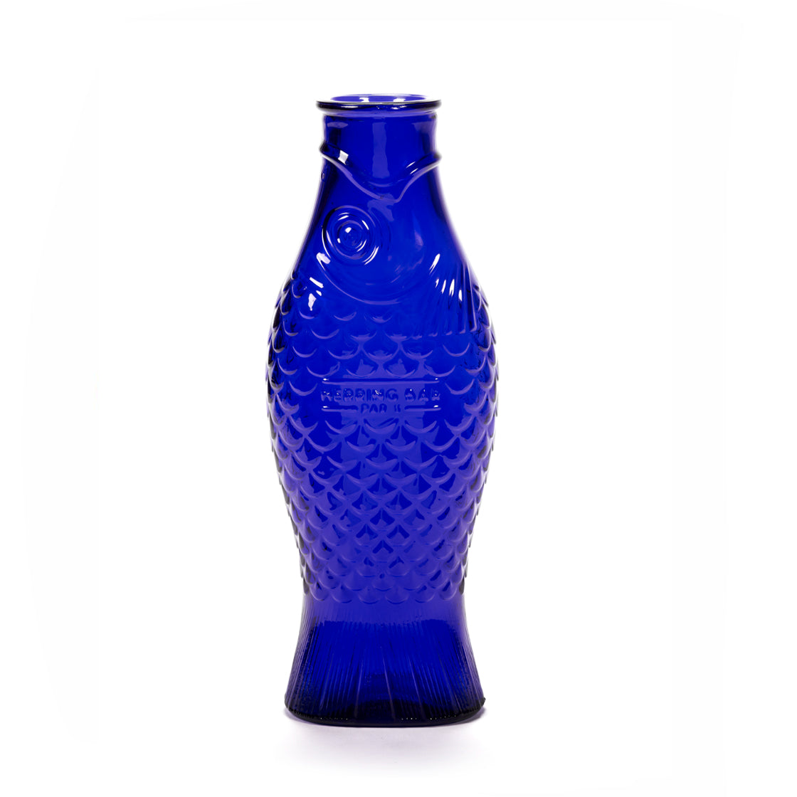 Karaffel Blå Glass Fisk - By SERAX