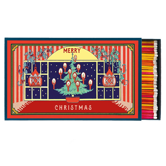 Fyrstikker Gigant Julevindu  - By The Archivist Gallery