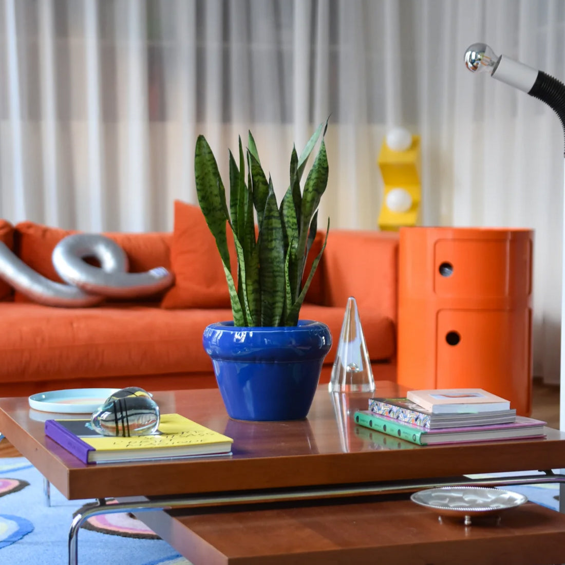 Planter Pierre Sky Gloss - By Home Studyo