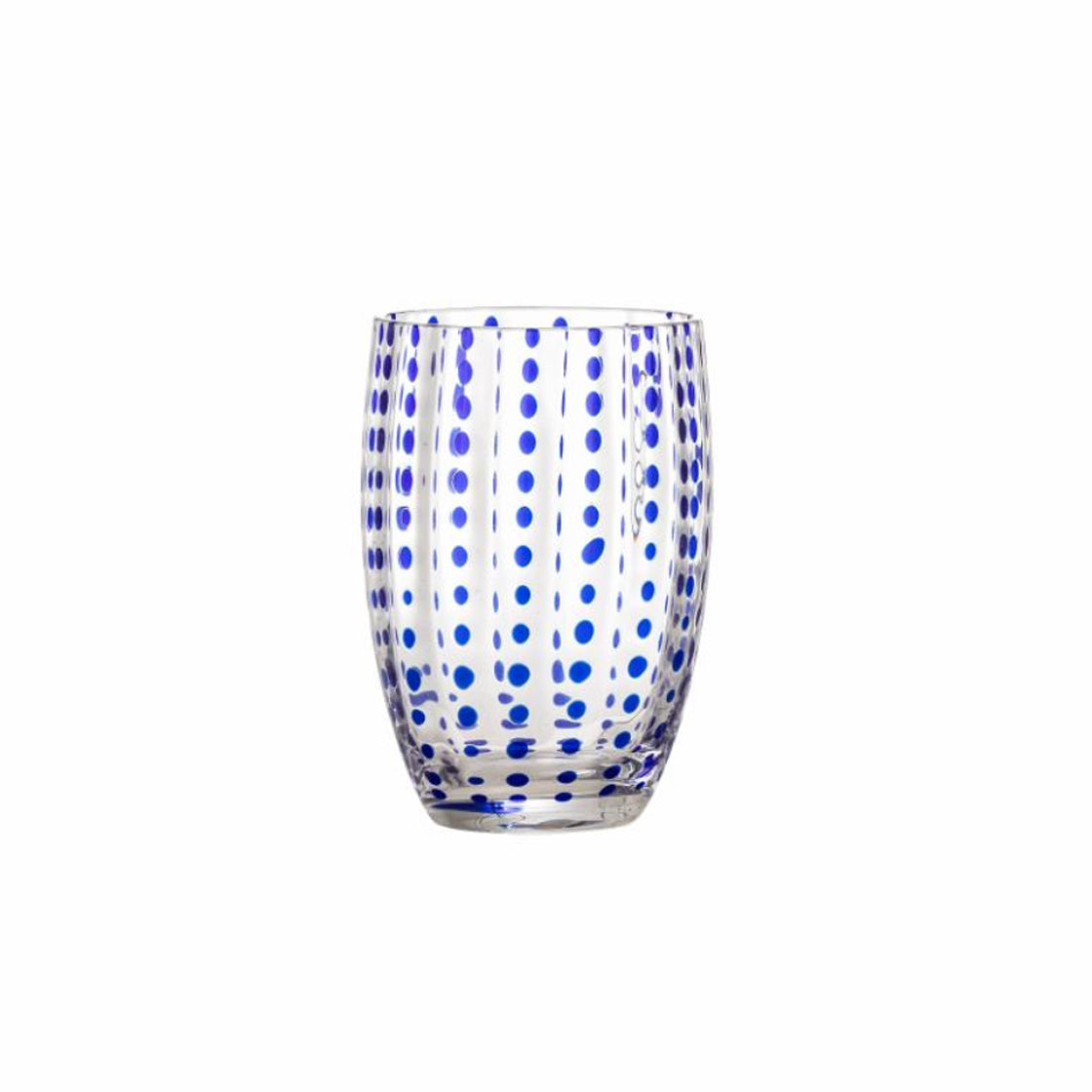 Brinkley Drikkeglass Blå - By Bloomingville