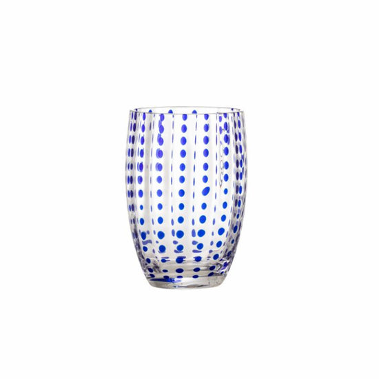 Brinkley Drikkeglass Blå - By Bloomingville