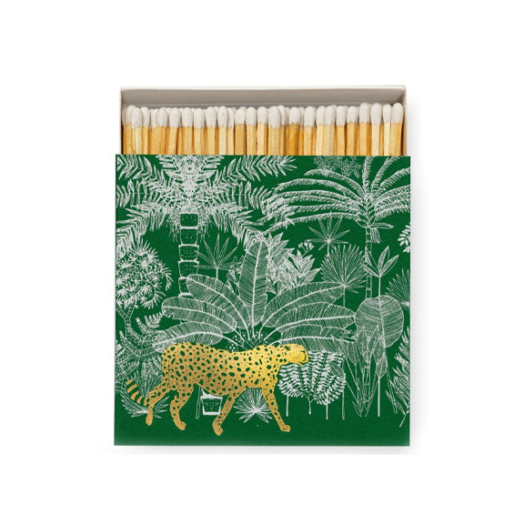 Fyrstikker Leopard i Jungel - By The Archivist Gallery