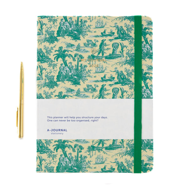 Journal 2026 Toile De Joue Grøn - By A-Journal Collection
