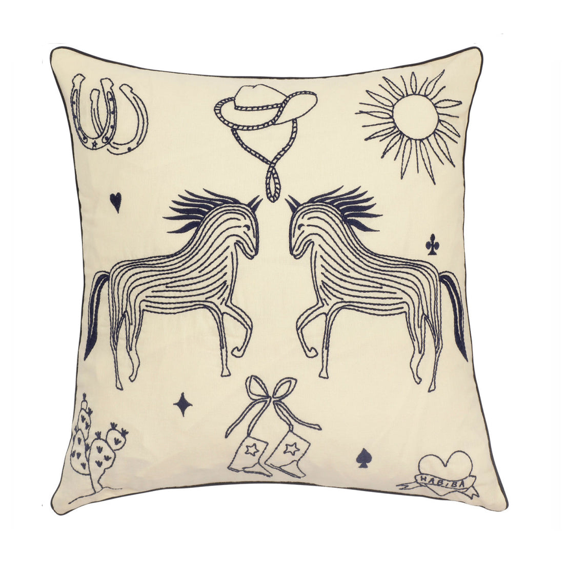 Polly Broderi Puter/M Fyll Vanilla - By Habiba