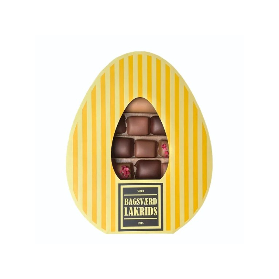 Lakris Gaveeske Påskeegg 400 gr - By Bagsværd Lakrids