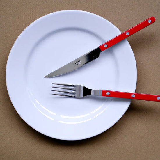 Middagsgaffel Bistro Solid Red - By Sabre Paris