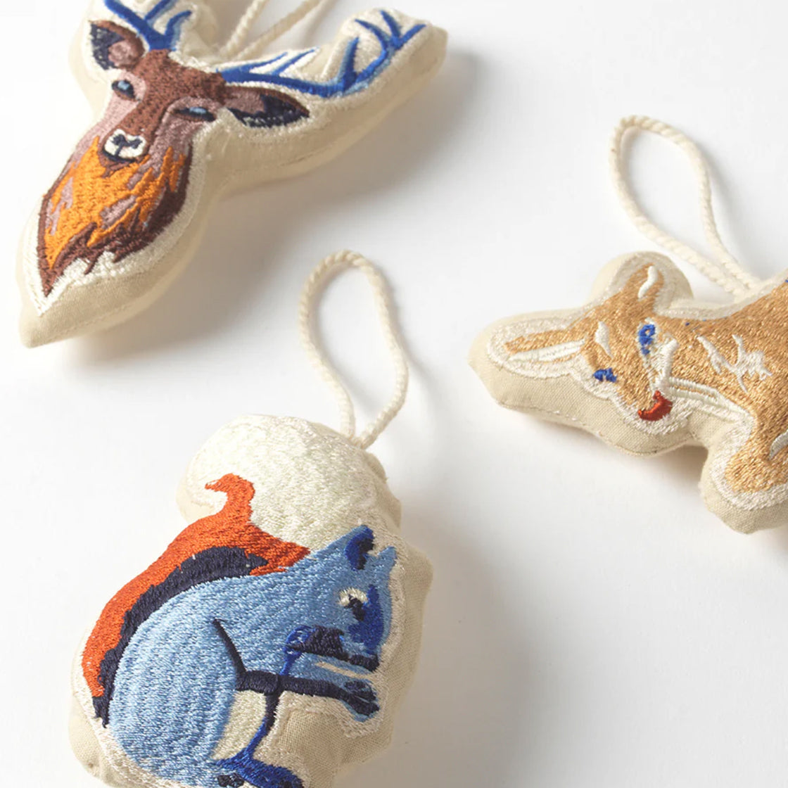 Ekorn Brodert Julepynt - By Broste Copenhagen