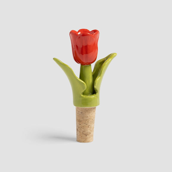 Flaskepropp Tulipan Rød - By &Klevering