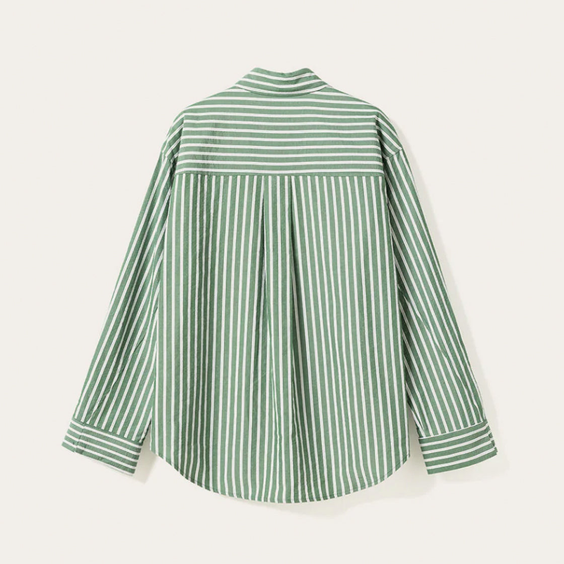 Skjorte Marlon Grøn/Hvit Striper - By Noella