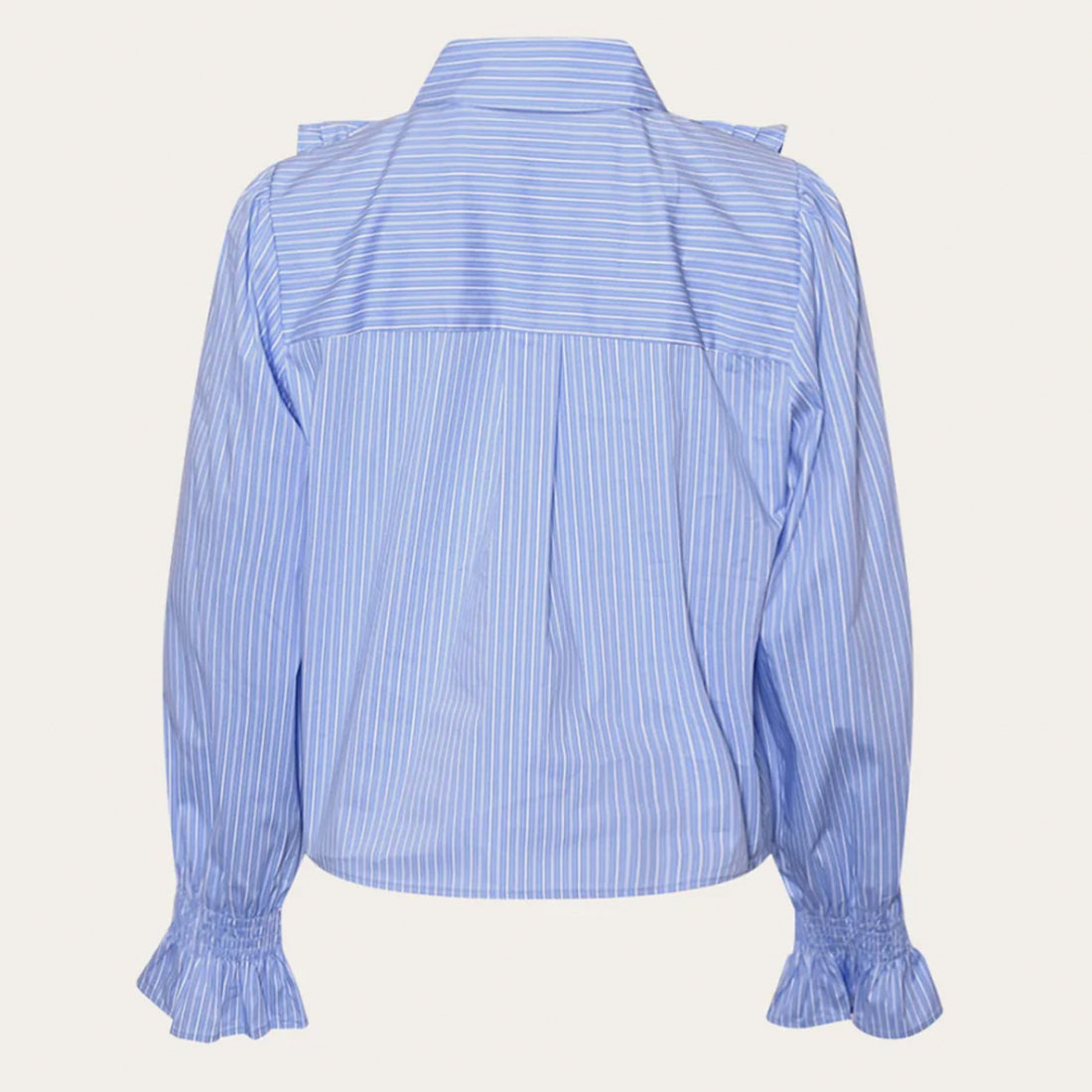 Lucina Blouse Blue/White - By Noella