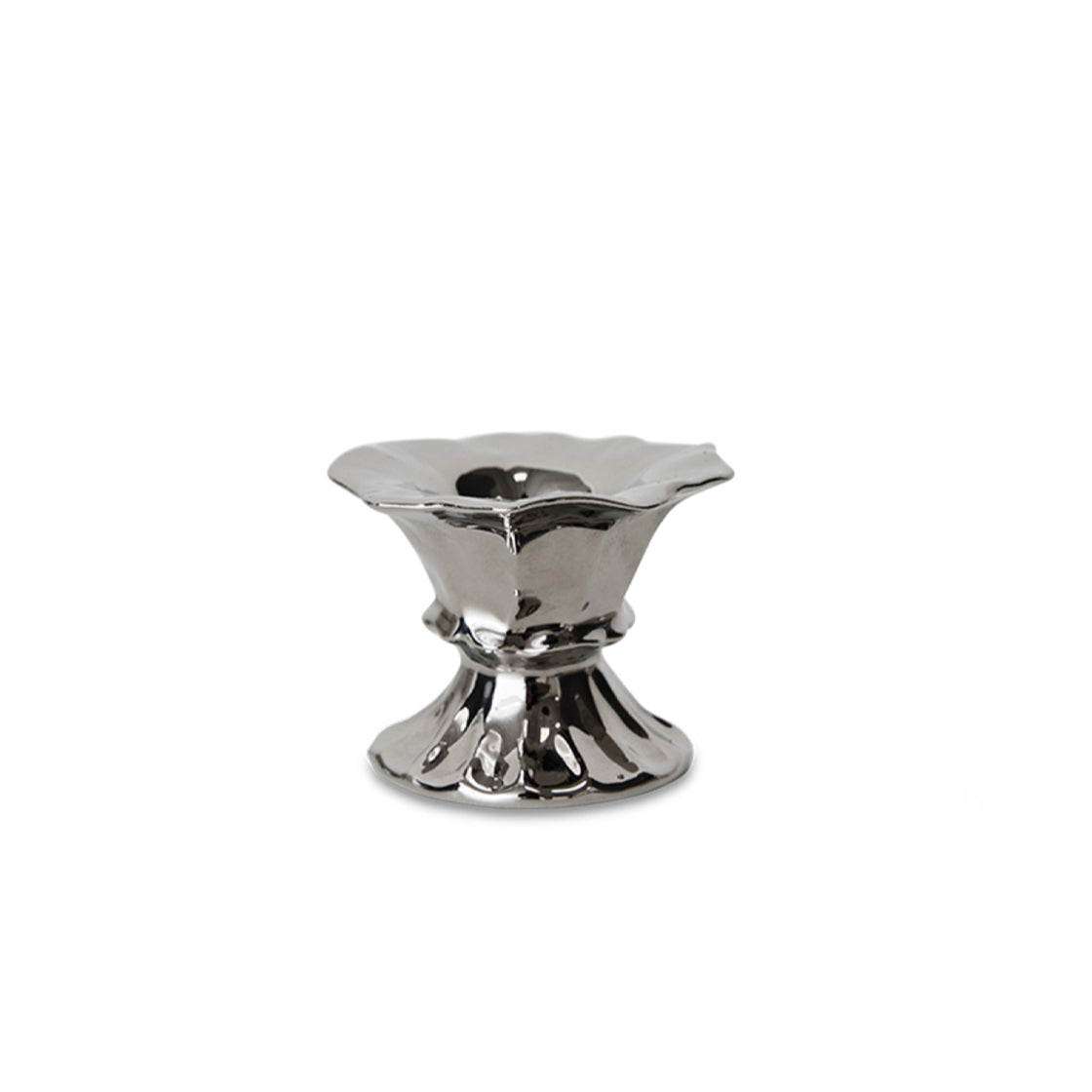 Eggeglass Keramikk Chrom - By HK Living