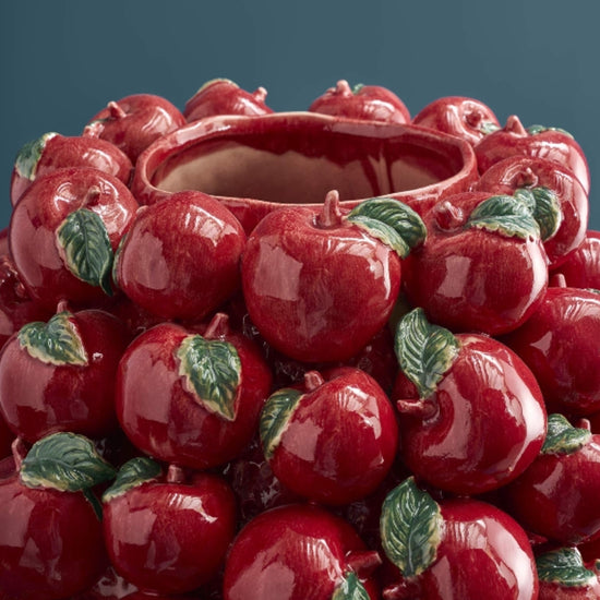 Vase Steintøy Epler - By Werner Voss