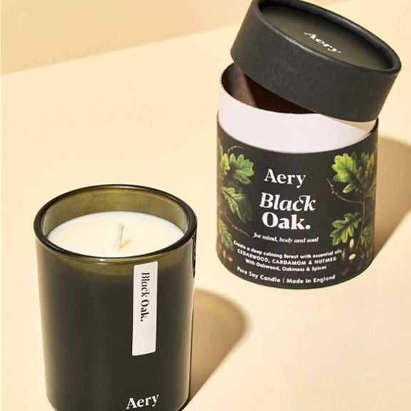 Duftlys Black Oak Stor - By Aery Living