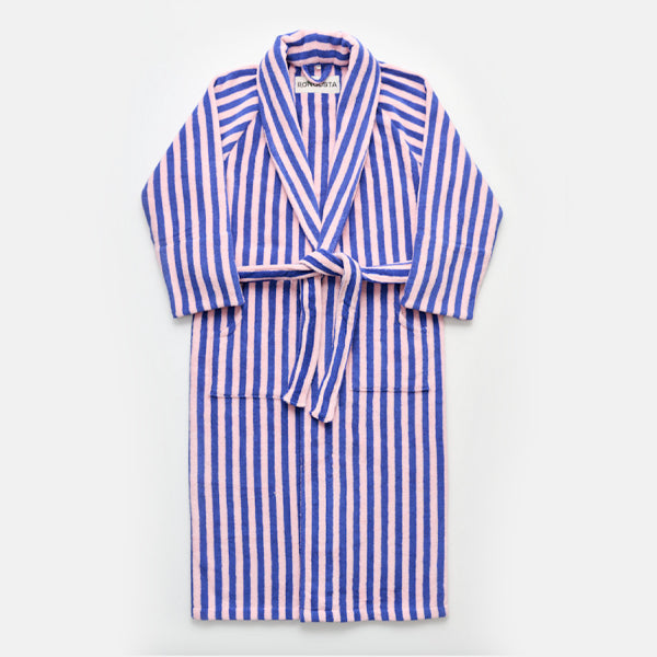 Naram Badekåpe Dazzeling Blue/Rose - By Bongusta