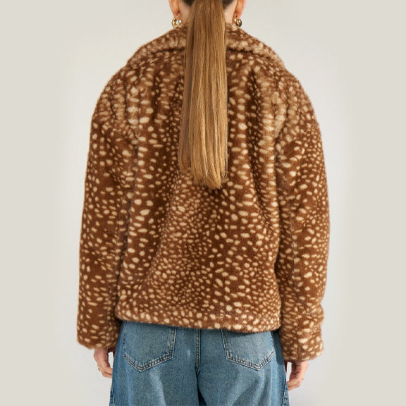 Jakke Nudera Fake Fur - By Nümph