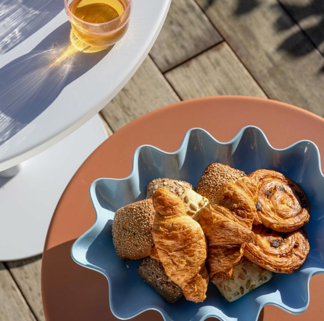 Skål Sun Oval Isblå - By &Klevering