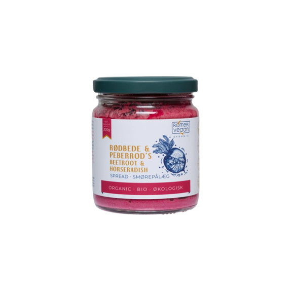 Vegan Røbete og Pepperrot Pålegg 200 g - By Rømer Vegan
