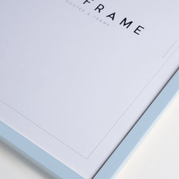 Rammer Lys Blå  30x40 - By Poster Club