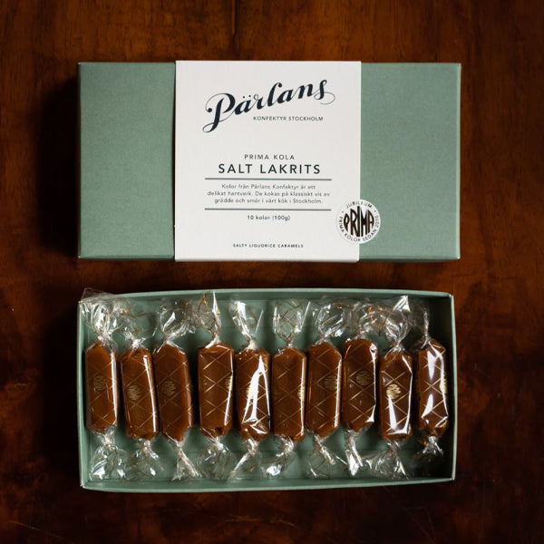 Karamell Salt Lakris 10 Biter - By Pärlans Stockholm