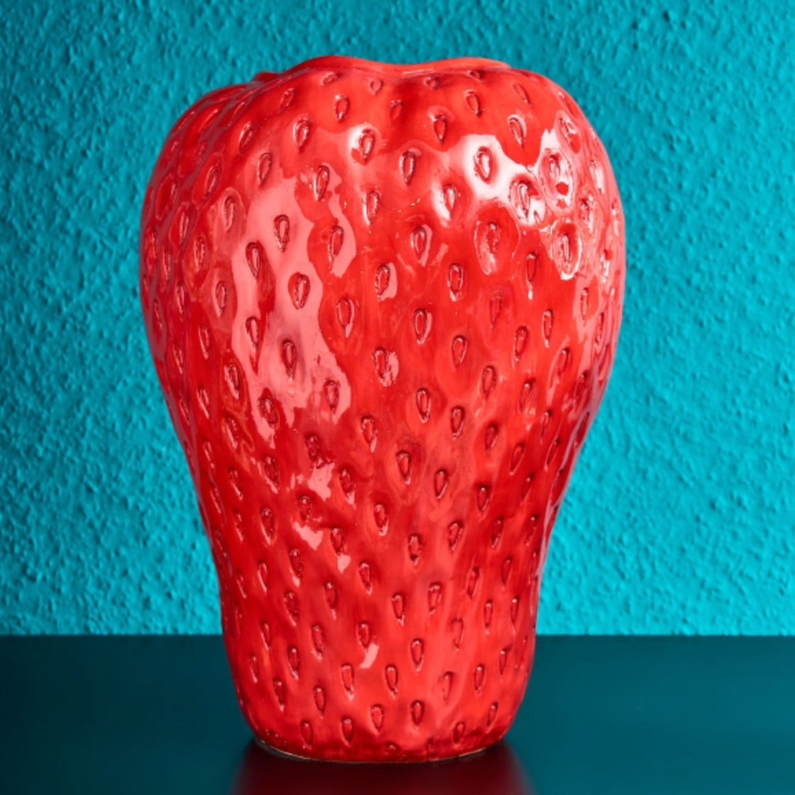 Jordbær Vase Grøn - By Werner Voss