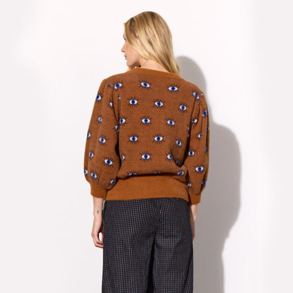 Lilou Topp Brun/Mønster  - By Hunkön