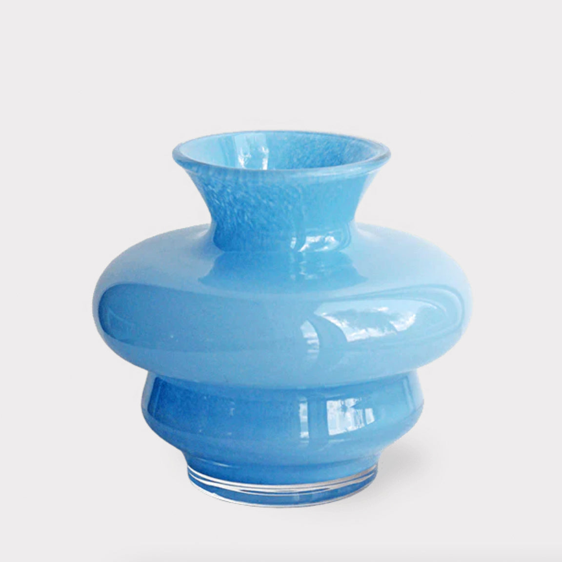 Curve Vase Mini Light Blue - By Stences