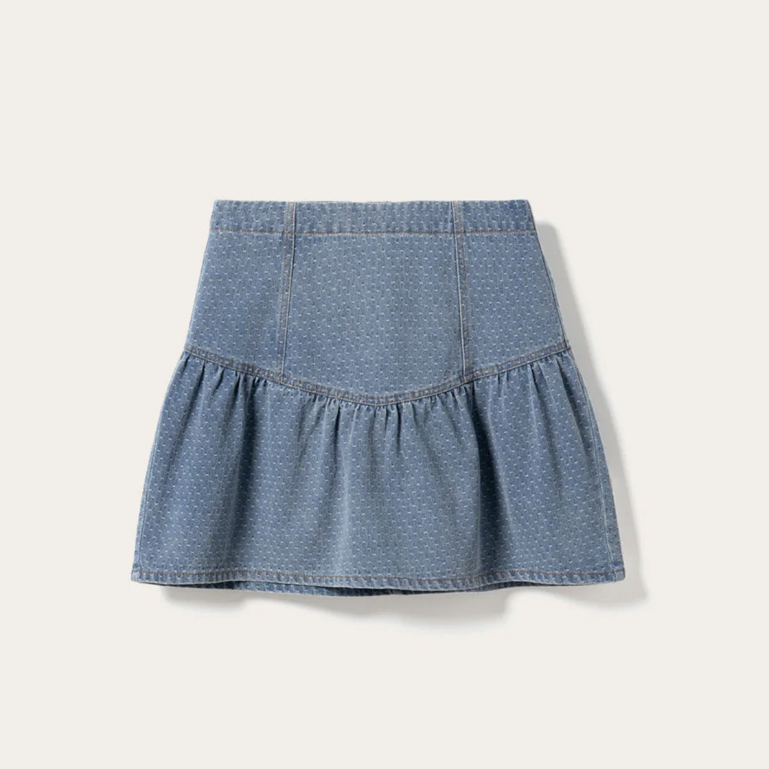 Skjørt Margey Vintage Blue Wash - By Noella