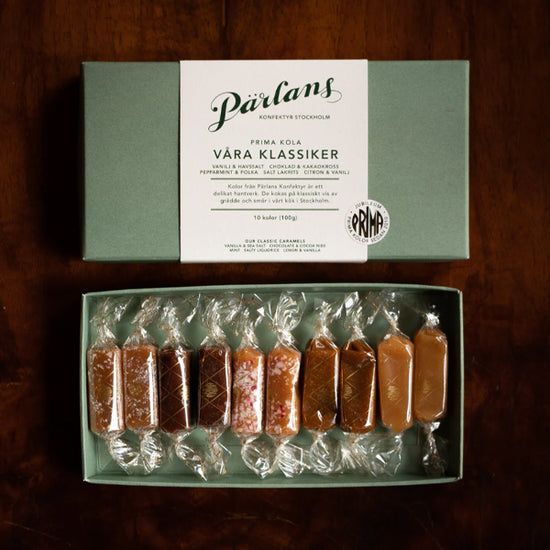 Karamell Klassiske favoritter 10 Biter - By Pärlans Stockholm