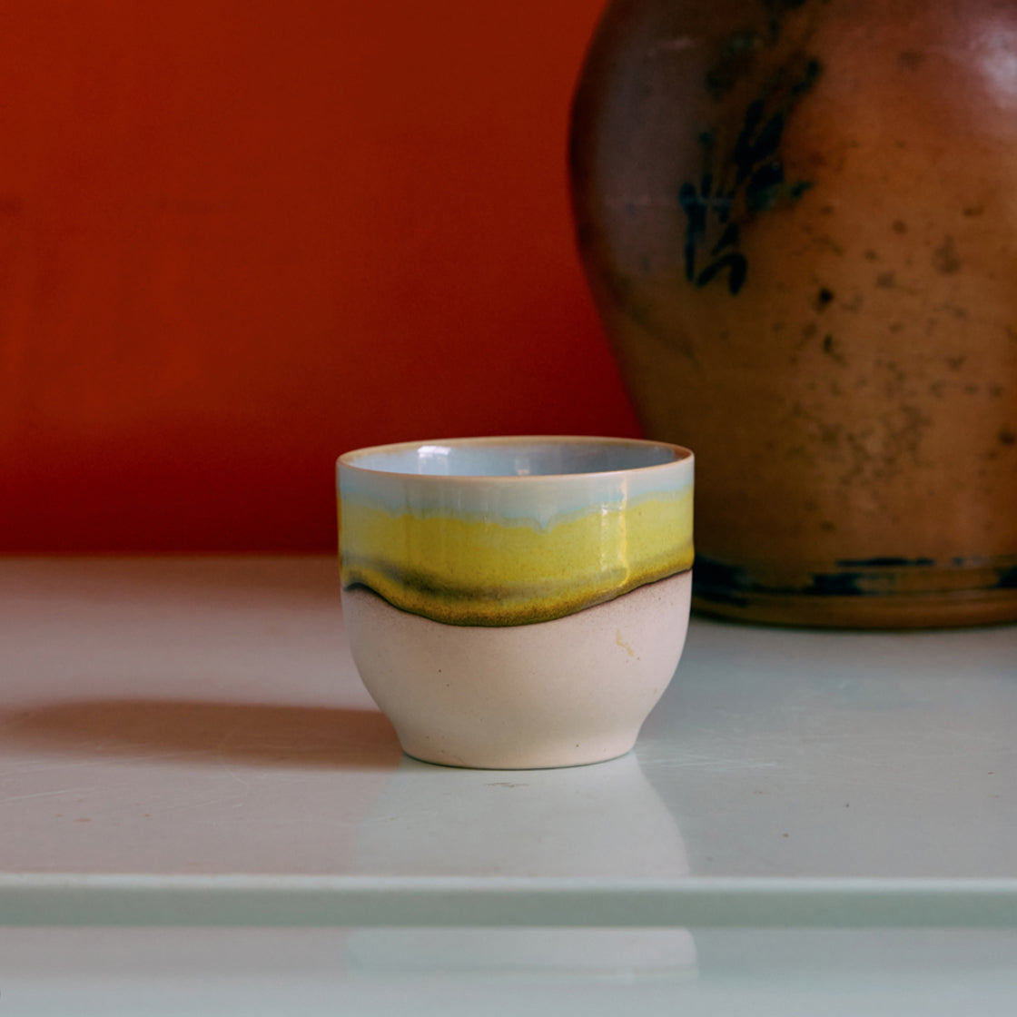 70´s Keramikk Kopp Glint - By HK Living