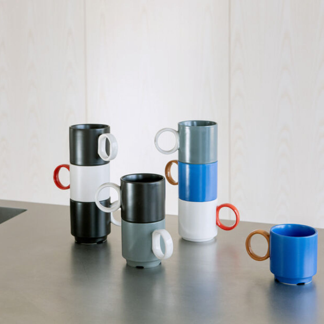 Kopp Noor Beige/Rød - By ByOn