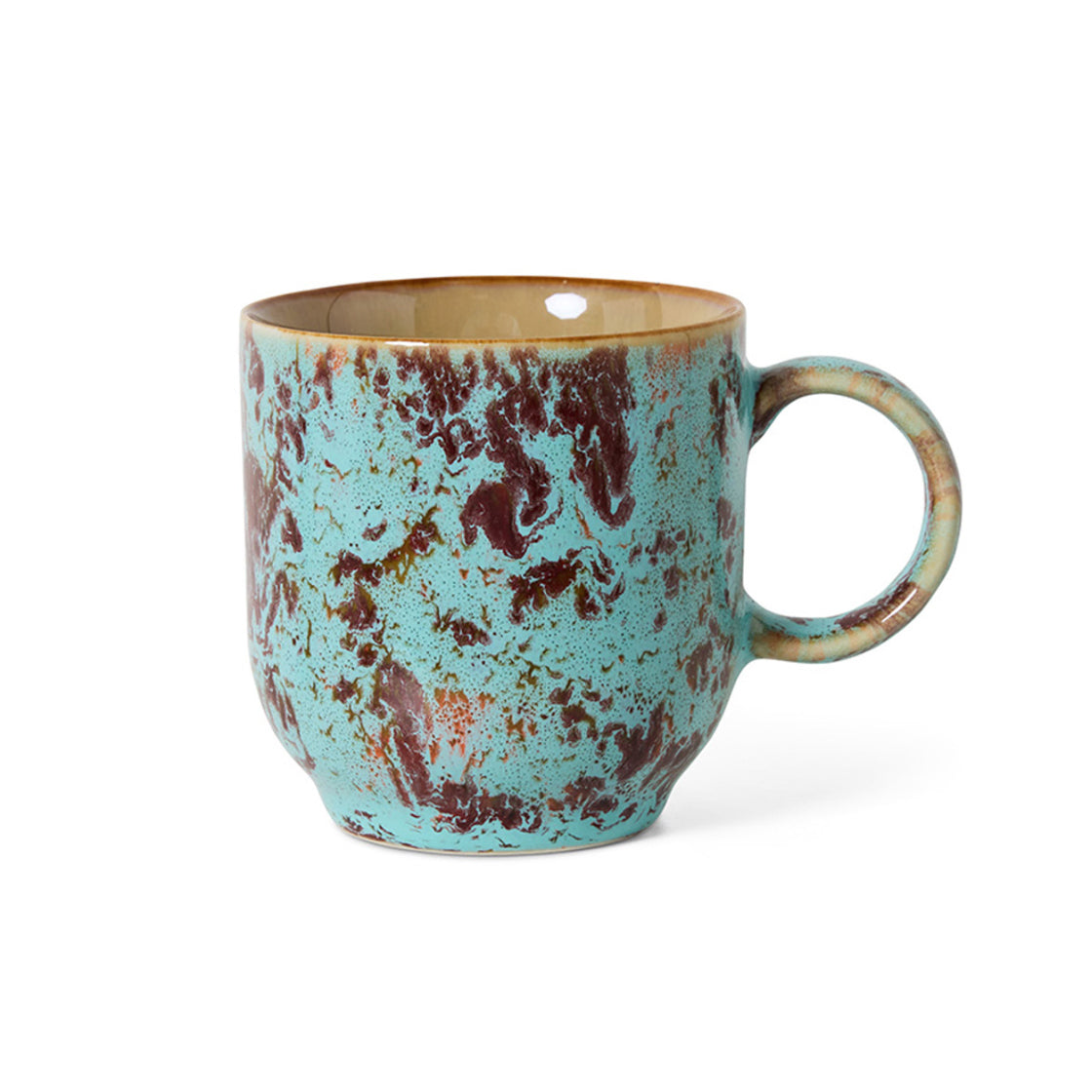 70´s Keramikk Kopp Patina - By HK Living