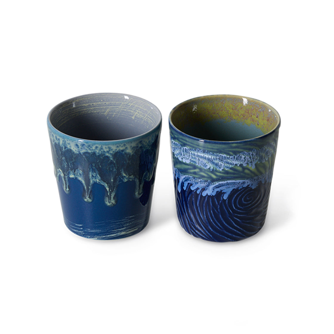 70´s Keramikk Kopp Van Gogh Sett med 2 - By HK Living