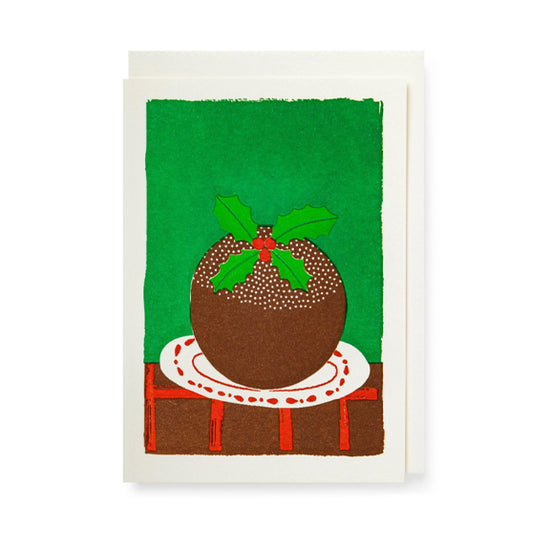 Postkort Christmas Pudding - By The Archivist Gallery