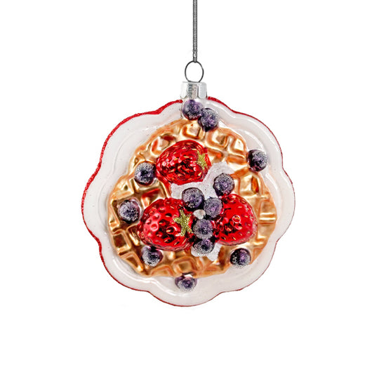 Julekule Vaffel på Tallerken - By ShiShi