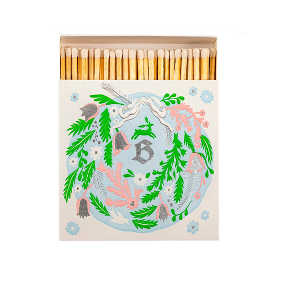 Fyrstikker Julekrans - By The Archivist Gallery