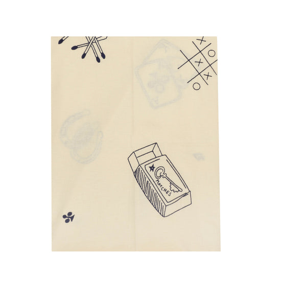 Polly Embroid Duk Vanilla - By Habiba