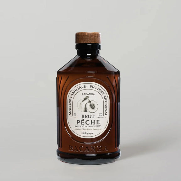 Hvit Fersken Organic Syrup - By Bacanha