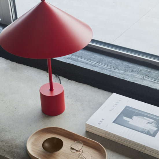 Kasa Bordlampe Rød - By OYOY Design