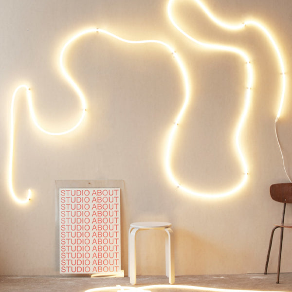 Lampe Flex Tube 9 M Varmt Hvit - By Studio About