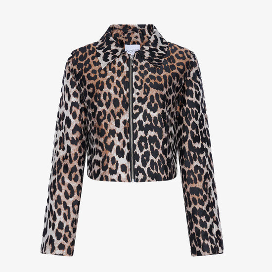 Jessi Jacket Leopard - By Noella