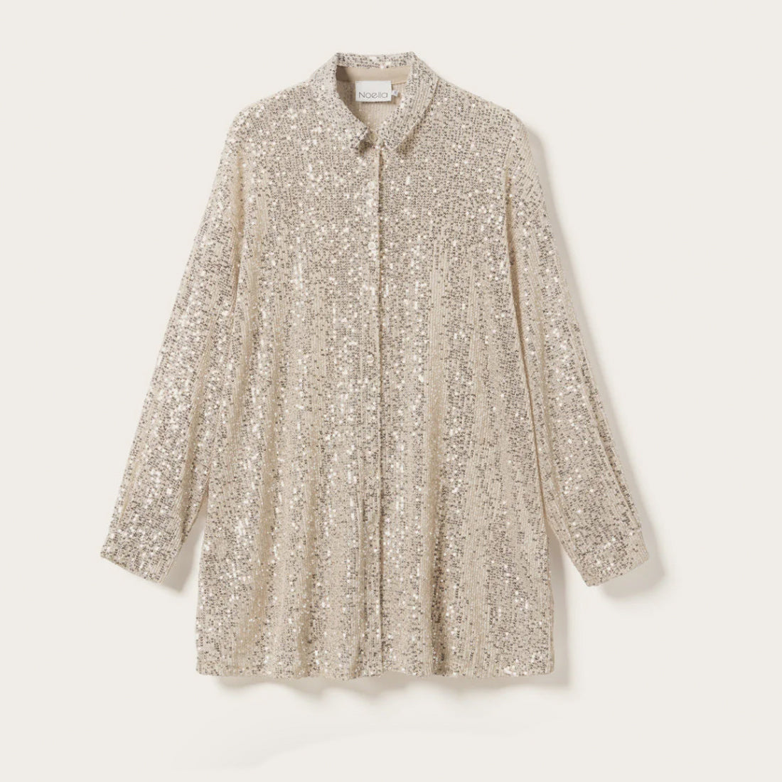 Lizanne Skjorte Paljetter - By Noella