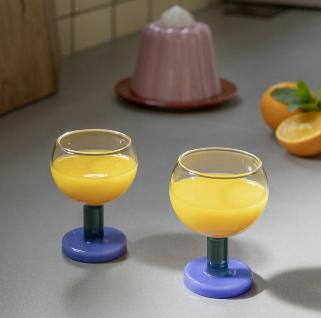 Glass Cantine Blå - By &Klevering